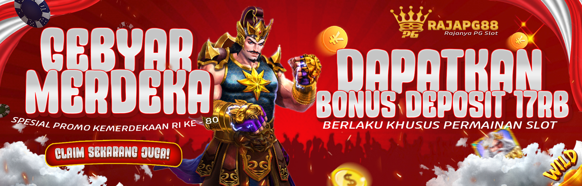 BONUS KEMERDEKAAN RAJAPG88