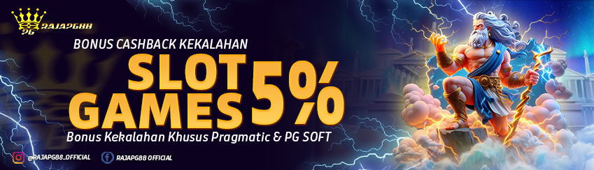 BONUS CASHBACK KEKALAHAN SLOT GAME 5%
